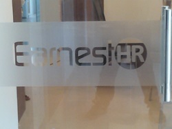 Frosted Glass Film With Logo Design By STYLE INTERIOR
