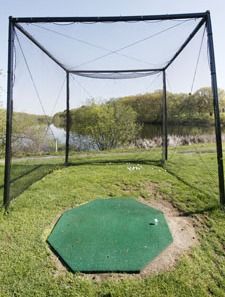 Golf Practice Nets - High Strength, Impact Resistant, UV Degradation Resistant | Easy to Install, Lightweight, 100% Machine Made