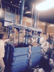 Double Box Double Cylinder Waste Paper Baling Machine