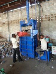 Vertical Pet Bottle Baling Press