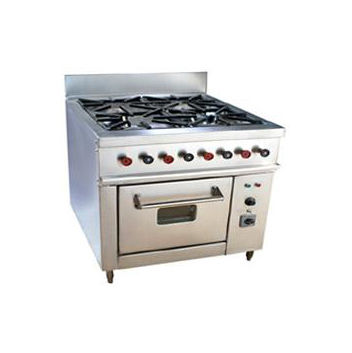 Four Burner Range with Oven