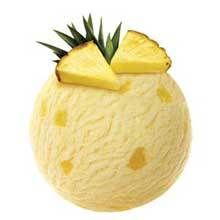 Fresh Pineapple ice cream