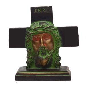 Jesus Christ Face On Cross