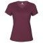 Womens knitted regular fit v neck short sleeve solid tee