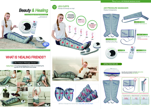 Advanced Air Pressure Massager - Leg Cuffs