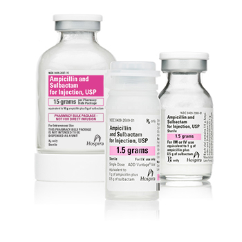 इंजेक्शन यूएसपी के लिए एम्पीसिलीन और सुल्बैक्टम
