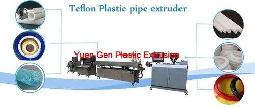 PFA, PTFE Plastic Pipe Extrusion Product Line