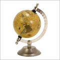 Decorative Globe With Nickel Finish Base