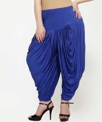 Ladies Blue Harem Pants