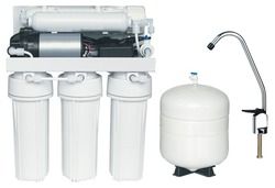 Green And Red Under Sink Ro Water Purifier