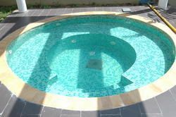 Glass Mosaic Tiles For Fountains And Spas