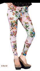 Ladies Office Wear Printed Leggings