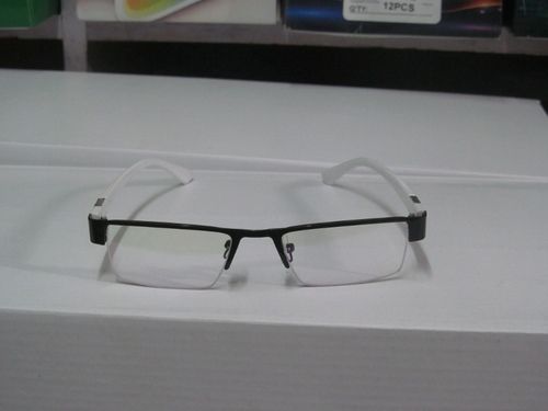 Metal Arc Frame Glasses