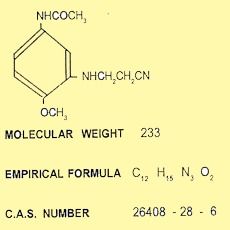 3 - CYANOETHYL AMINO - 4 - METHOXY ACETANILIDE (MD-19)