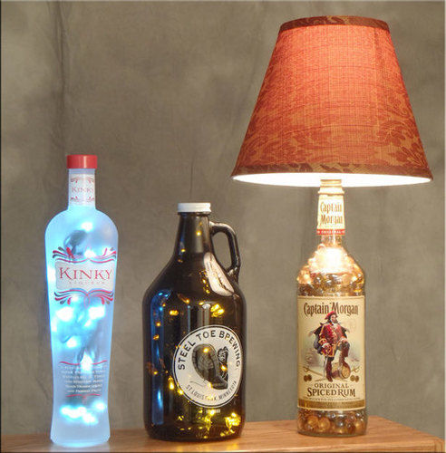 Bottle Lamps