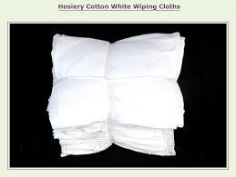 Cotton White And Colour Wiping Cloth