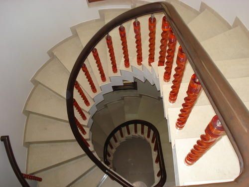 Solid Surface Staircase Railings