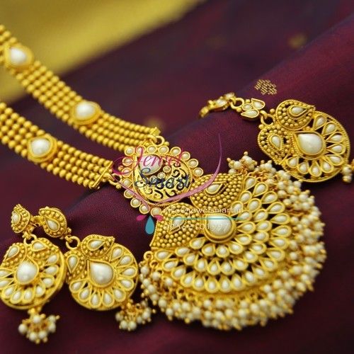 BRJ Golden Gold Long Necklace, 65-70 Grams at Rs 5550/gram in Ludhiana