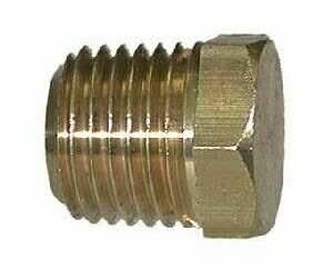 Brass Hex Head Plug