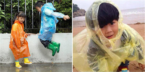 Disposable Children Raincoat