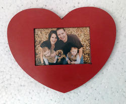 Table Heart Frame