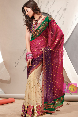 Embroidery Saree