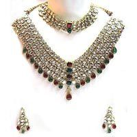 Imitation Kundan Bridal Set