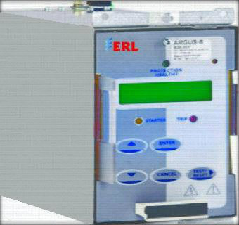 Numerical Voltage Frequency Protection Relay - ARGUS 8 Range Microprocessor Technology Advanced Metering and Data Storage Fibre-Optic Communications User-Friendly Menu Interface