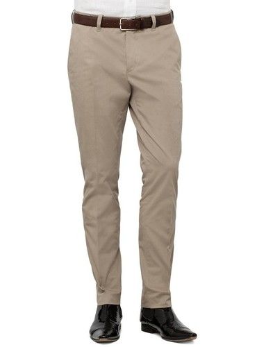 Men Supper Elastic Stretchable Cotton Pant In Camel  Turbo Brands Factory