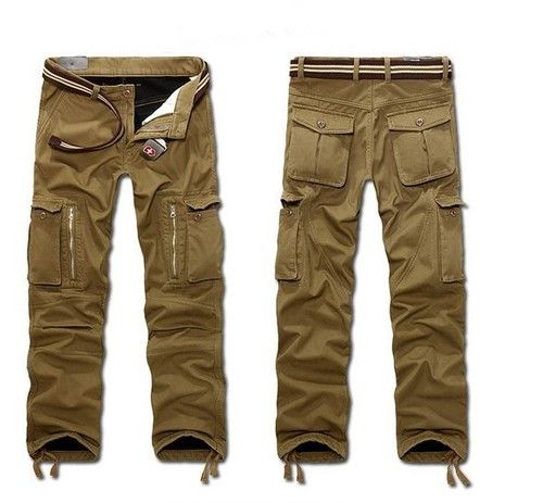 mens stylish cotton cargo trousers 526