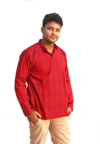 Designer Mens Cotton Kurta