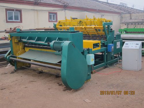 Automatic Welded Wire Mesh Machine With Mesh Cutting Machine