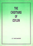 Book On The Chieftains Of Ceylon