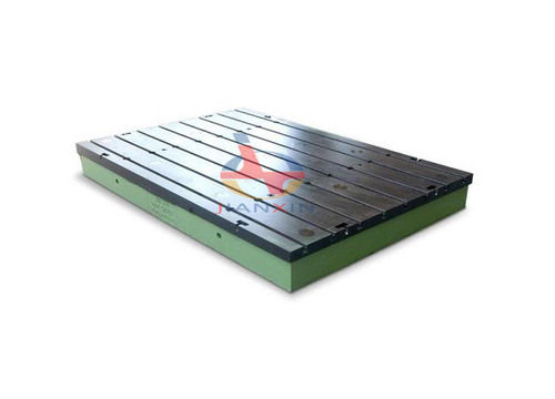 Cast Iron T-slot Bed Plate