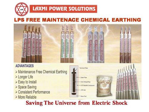 LPS Free Maintenance Chemical Earthing Electrodes