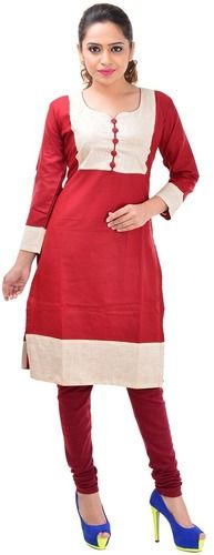 Designer Pure Cotton Kurtis