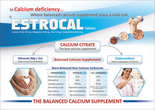 ESTROCAL Balanced Calcium Supplement