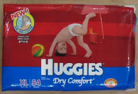 Huggies Brand Dry Comfort Baby Diapers