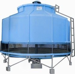 With Basin Round Cooling Tower Weight: 150 Kg