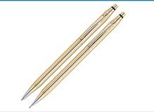 Classic Century 18 Karat Gold Pen And Pencil Set