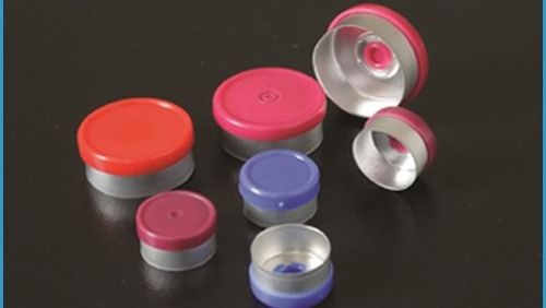 Flip Off Seals - Aluminium with Plastic Button, Available in Various Sizes and Colors