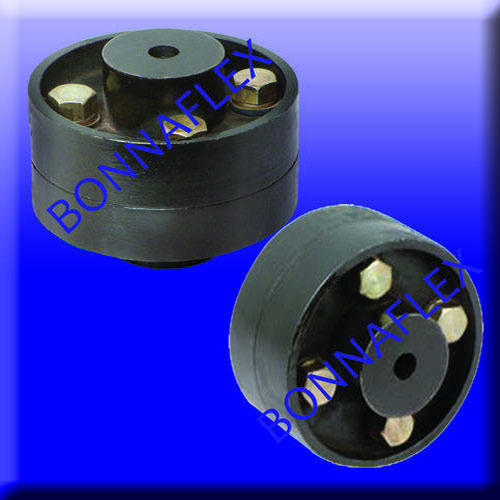 Pin Bush Couplings - Cast Iron Flanges, 26 Sizes from 0.81 Kw to 2069 Kw, Lightweight Design with High-Tensile Steel Bolts and Shock-Absorbing Rubber Bushes