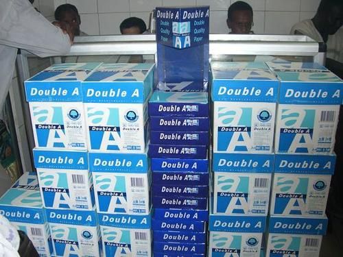 Double A Copy Paper - A4 Size (210mm x 297mm), 80GSM Premium White Paper with High Brightness, Jam-Free for Photocopy, Laser, and Inkjet Printing