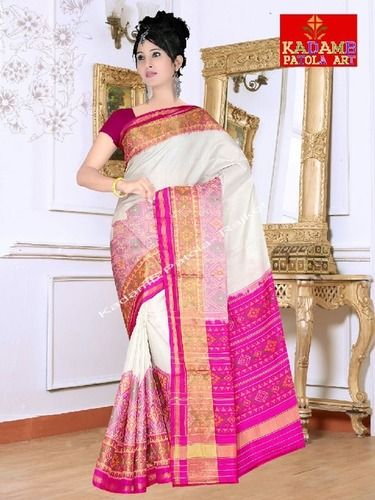 Handloom Pure Ikat Patola Silk Saree