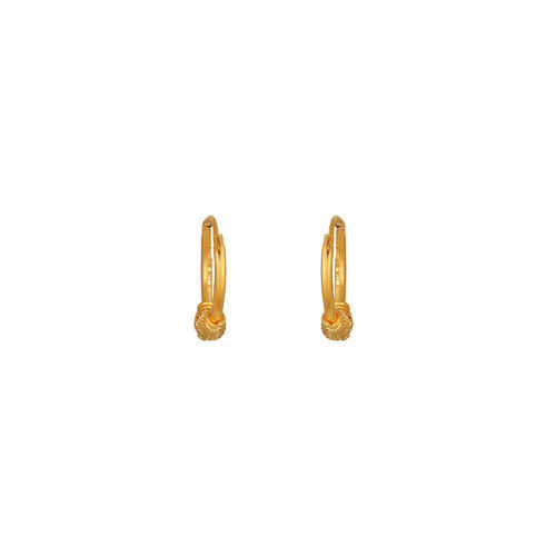 Yellow Gold Earring