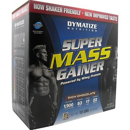 Dymatize Nutrition Super Mass Gainer Cookies And Cream 12 Lbs