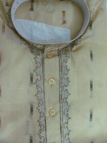 Golden Paper Silk World's Lightest Kurta