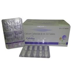 Calcium Carbonate and Vit D3 Tablet