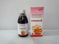 Red Ferrous Ascorbate And Folic Acid Suspension