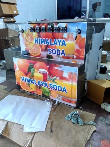 Automatic Grade Vehicle Soda Machine with 220 Liter Inbuilt Water Tank